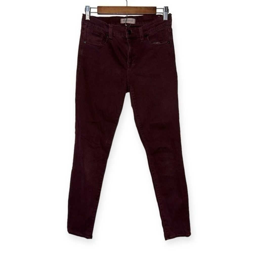 Madewell 9" High-Rise Skinny Jeans: Garment-Dyed Edition SIZE 26